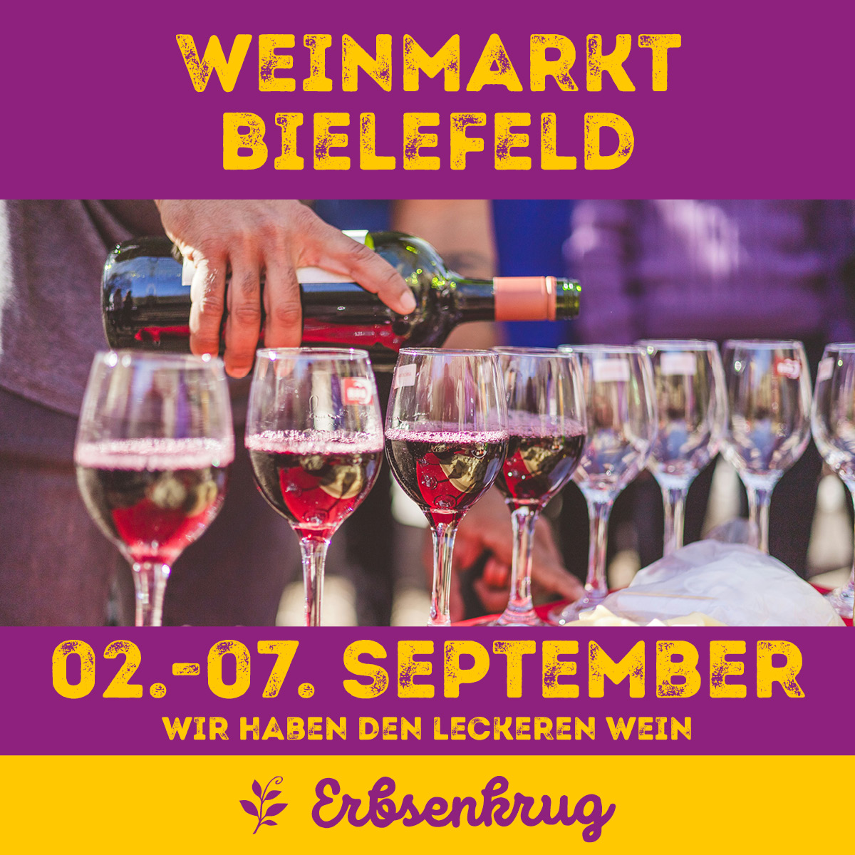 news Weinmarkt in Bielefeld